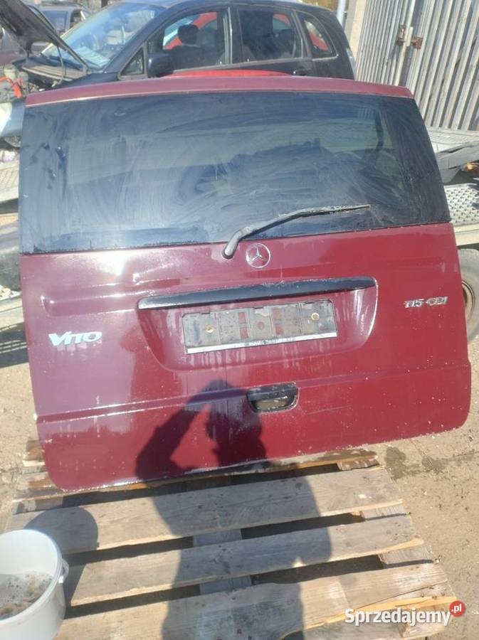 Klapa Tylna Bagażnika z Szybą Mercedes Vito 639 sprzedam