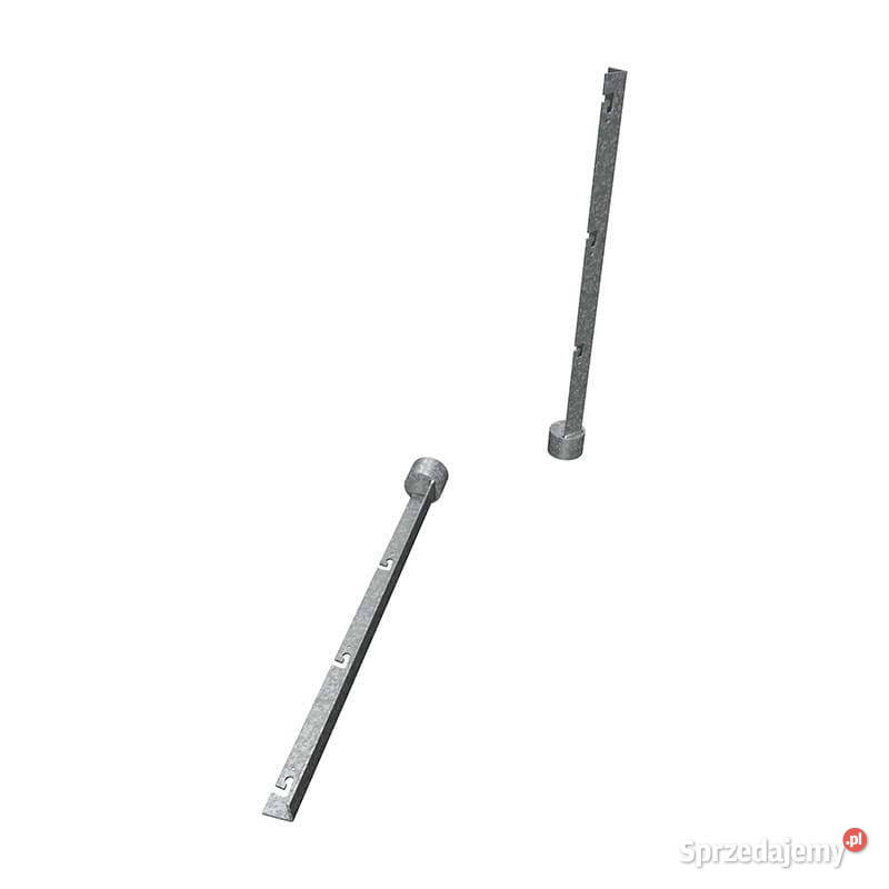 Wysięgnik prosty z nasadką okrągłą 30x30x3 mm Szczecin sprzedam
