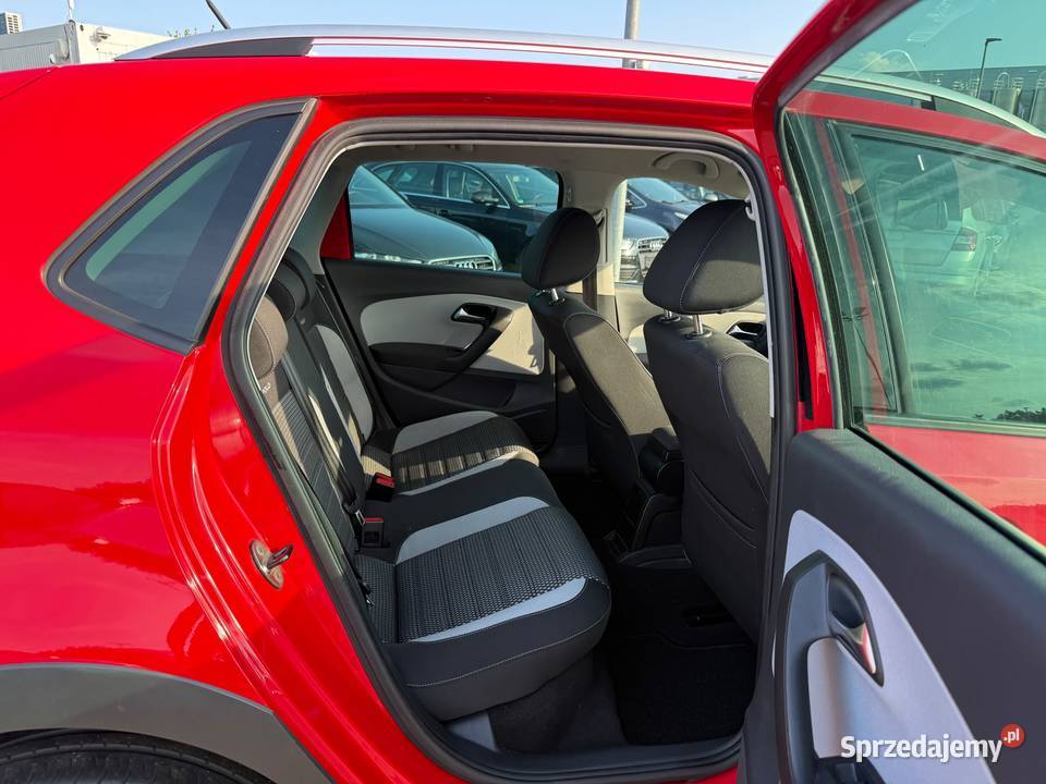 VW Polo CROSS 2012r 14Mpi 1wł PDC Alu 17 Niemcy welurowa tapicerka dolnośląskie