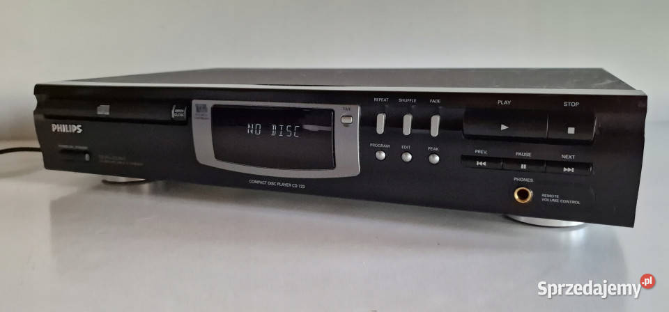 PHILIPS CD 723 Odtwarzacz kompaktowy CD player Międzychód