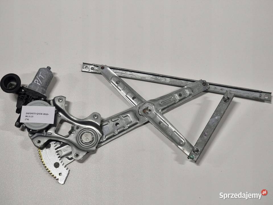 MECHANIZM PODNOŚNIK SZYBY PT INFINITI QX50 2018 Nowy Tomyśl sprzedam