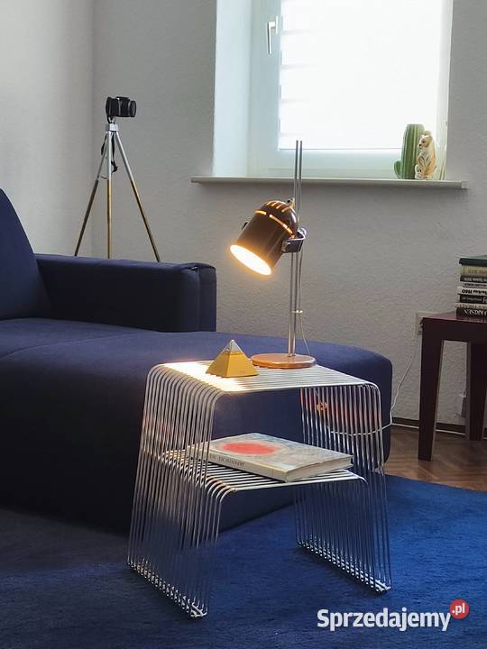 Stolik metalowy design lat 80 Jelenia Góra