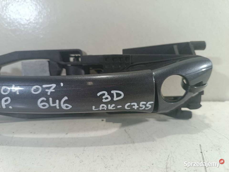 KLAMKA DRZWI LEWY PRZÓD C755 MERCEDES W204 3D Karoseria wielkopolskie