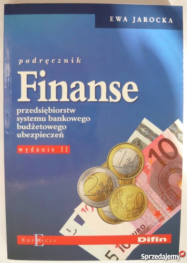 FINANSE PODRĘCZNIK JAROCKA EWA kujawsko-pomorskie
