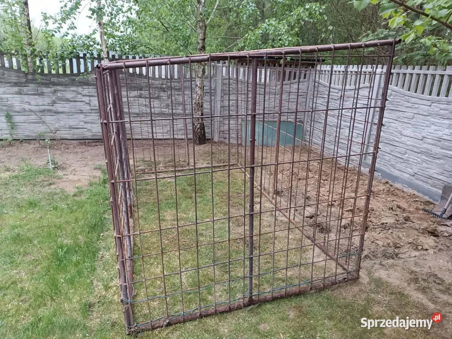 Kojec psa duży solidny stalowy śląskie Kalej