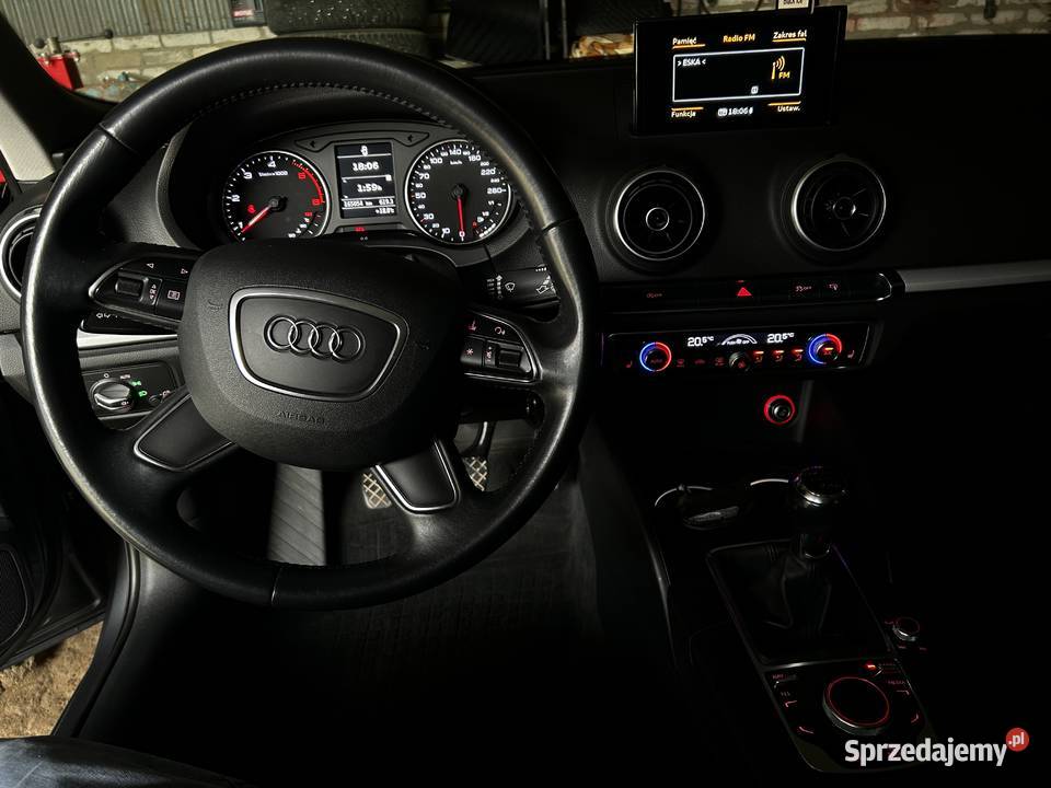 AUDI A3 8v 2016r 16TDI ULTRA STAN ZADBANY NISKI Kotarszyn sprzedam