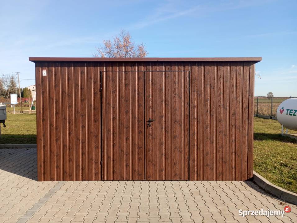 Garaż blaszany składzik 4x2 Brzeziny