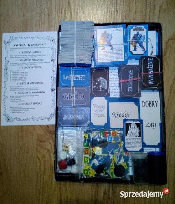 Kompletna gra planszowa Magiczny MieczDodatki mazowieckie Warszawa sprzedam