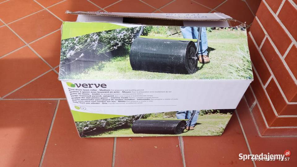 WALEC ogrodowy do trawnika ręczny NIWELATOR Bielany Wrocławskie