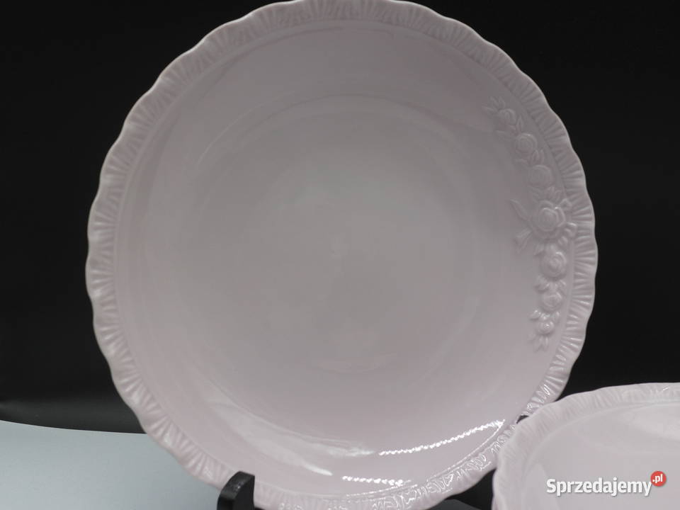 Porcelanowe talerze głębokie do zupy 6 wielkopolskie sprzedam