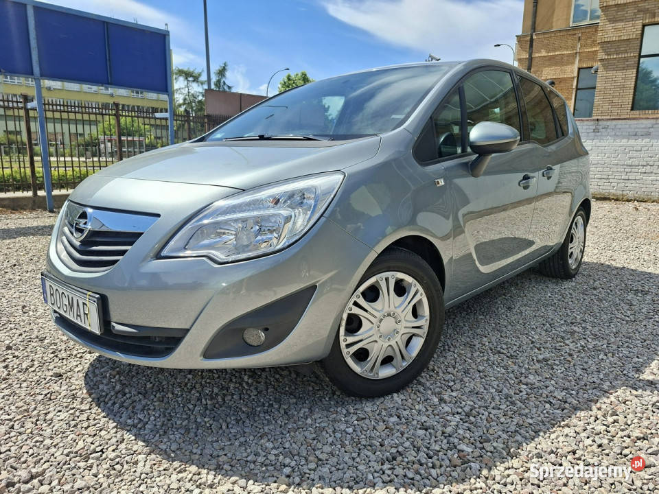 Opel Meriva 1400 T SALON 100 bezwypadkowy 54 II klimatyzacja mazowieckie Warszawa