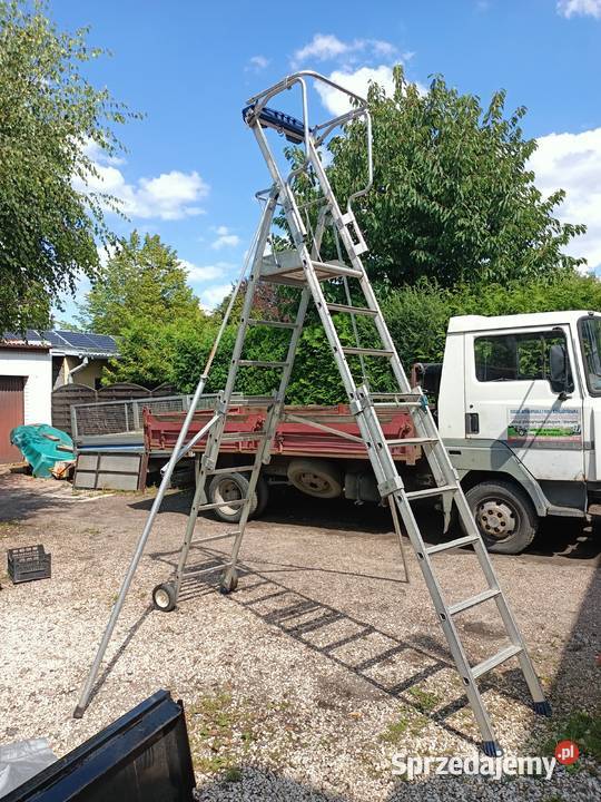 Drabina Aluminiowa Podest roboczy Rusztowanie Pabianice sprzedam