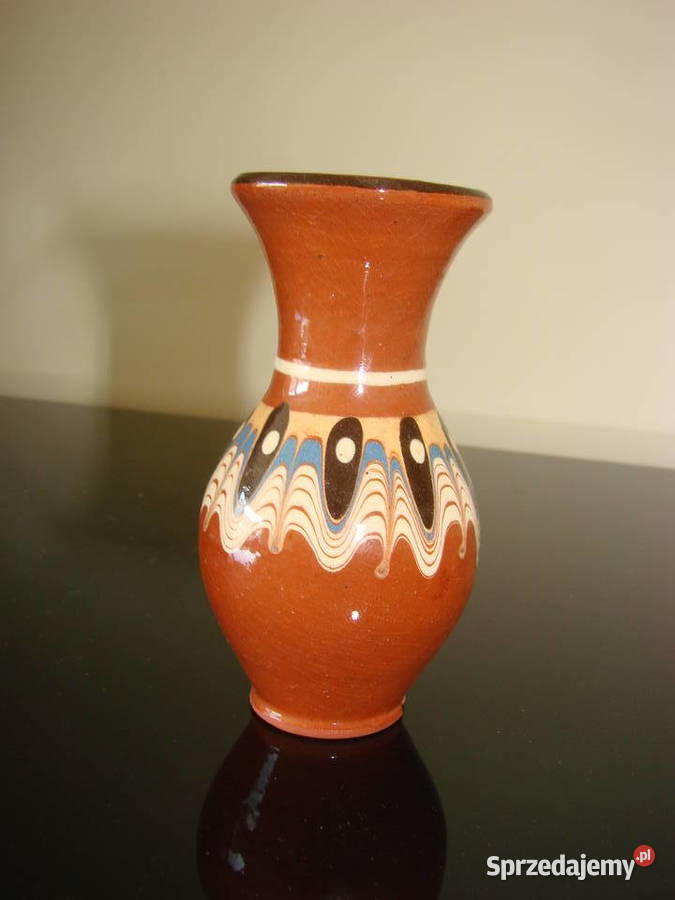 ceramika bułgarska wazonik Kolekcje Pruszcz Gdański