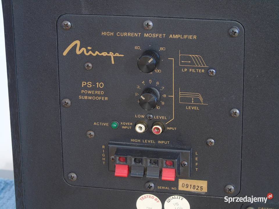 Sub aktywny Mirage 10 duży DOSTAWA Jasło