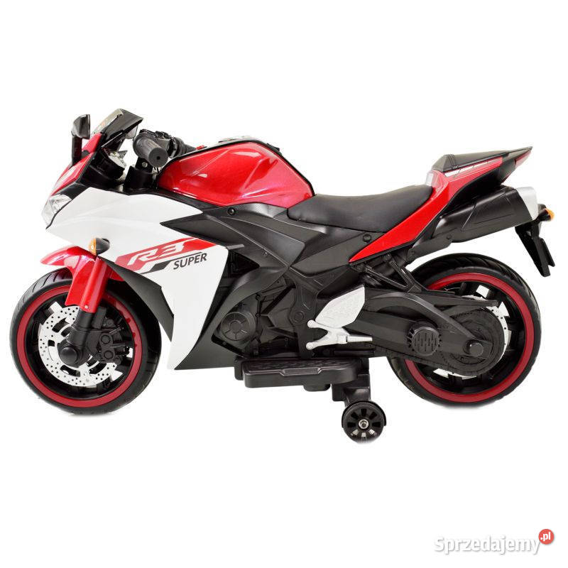Autko motorek MOTOR gaz w manetce N888 jeździk Myszków