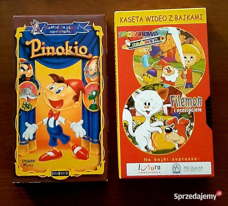 Bajki dzieci vhs Myślenice