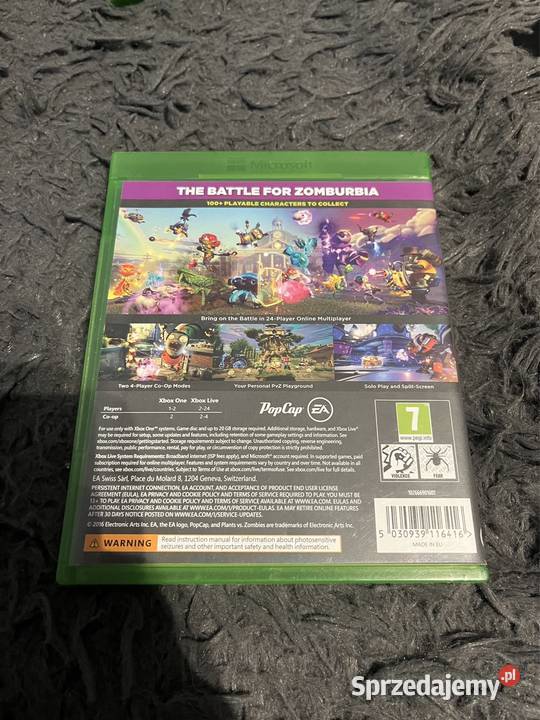 Plants vs zombies GW2 xboxe one mazowieckie Zwoleń
