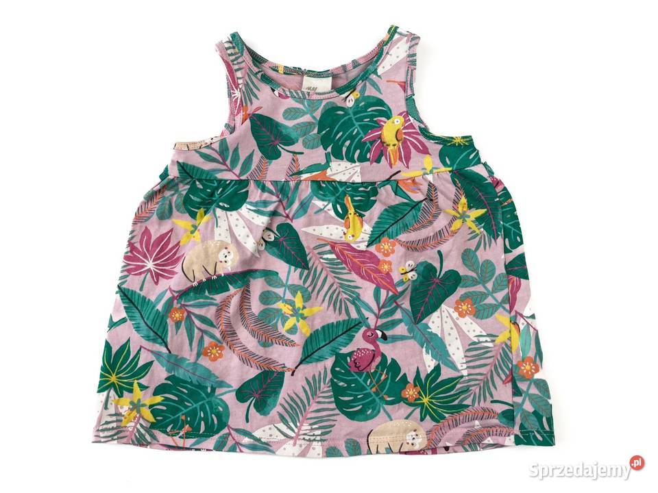 Sukienka 68 HM dżungla Rozmiar 68 Sukienki i spódniczki mazowieckie