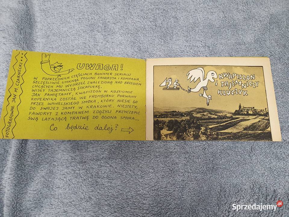 Kwapiszon i Tajemniczy Kluczyk 7 wydanie 1 1980 Komiksy Gdynia