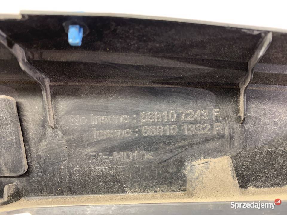 PODSZYBIE RENAULT KADJAR 668107243R SUV OSŁONA