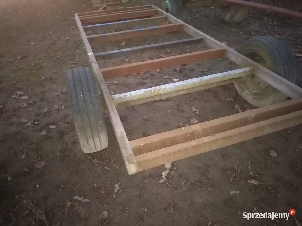 Laweta rolnicza przyczepa do drewna belwciągarka Rolnictwo sprzedam