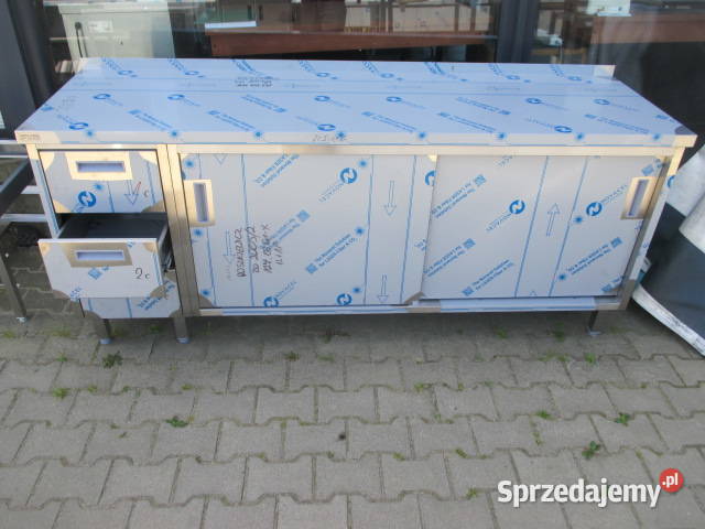 Stół Gastronomiczny Drzwi Suwane Szuflady 2 Ostrów Wielkopolski