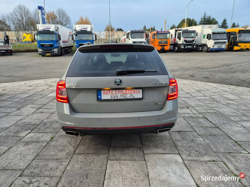 koda Octavia Skoda Octavia 20 TDI RS DSG III Rok produkcji 2015 śląskie Łaziska Górne