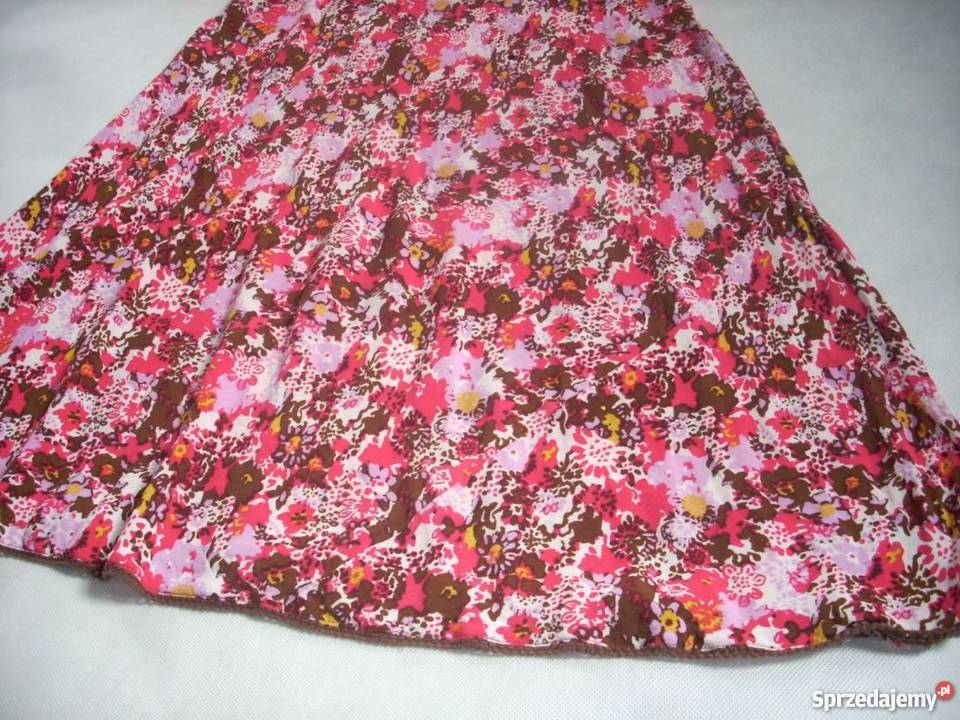 Papaya Letnia Sukienka Kwiaty Midi cekiny38 M małopolskie Nowy Sącz