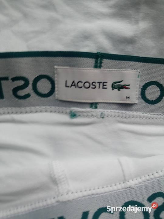 Bokserki męskie Lacoste białe 6 patrz fotki i Bydgoszcz