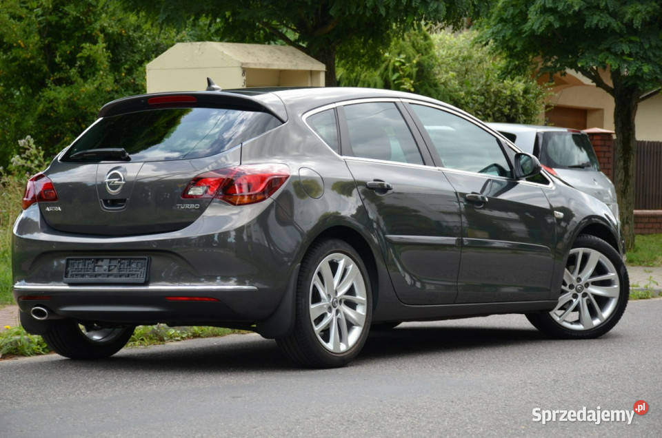 Opel Astra Opłacona14T 140 Sport Serwis Bixenon komputer pokładowy łódzkie Kutno sprzedam