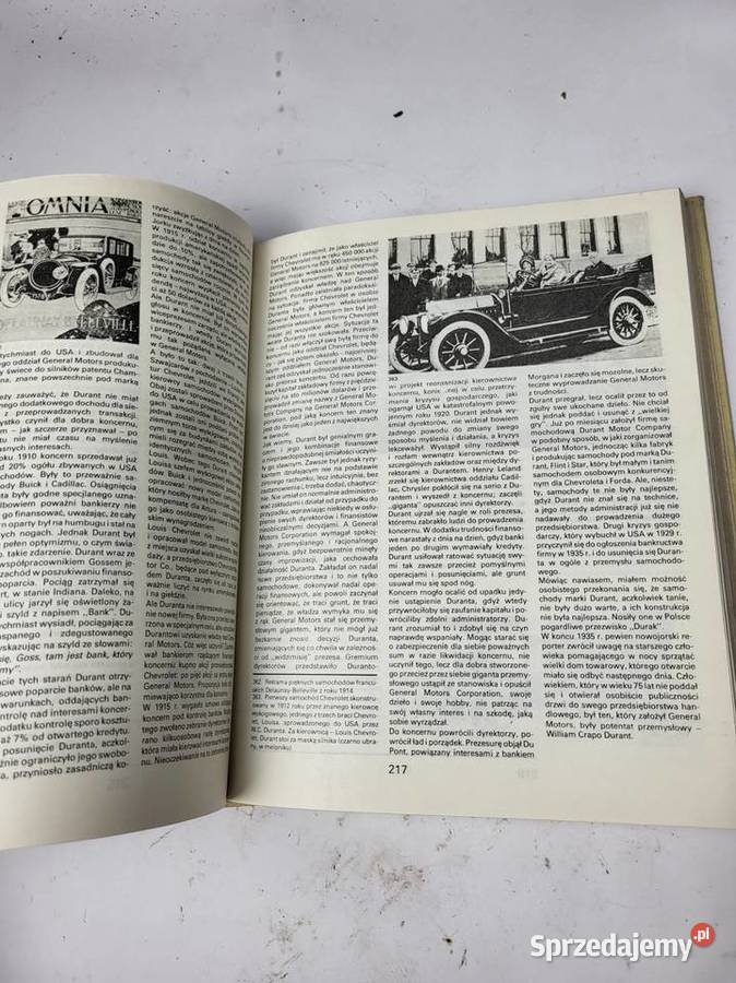 KSIĄŻKA DZIEJE SAMOCHODÓW Rybnik sprzedam