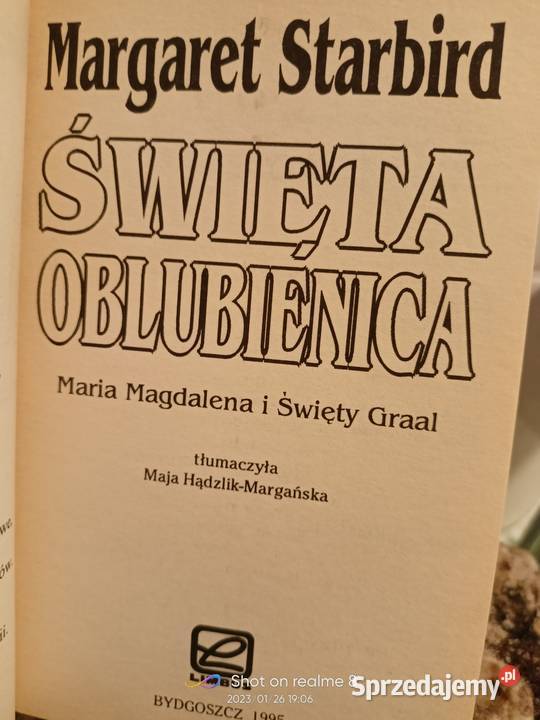 Święta oblubieńca Maria Magdalena historia Książki naukowe i popularnonaukowe Warszawa sprzedam