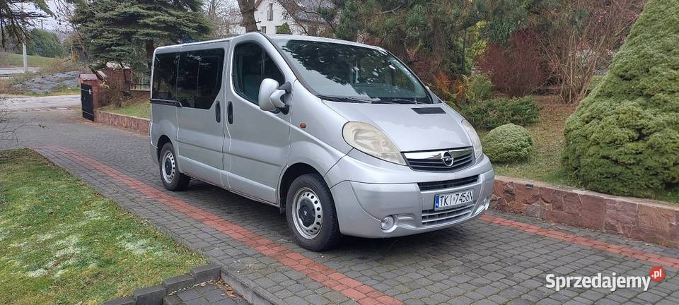Opel Vivaro 20 CDTi 2007 9 osobowy 230v navi Kajetanów sprzedam