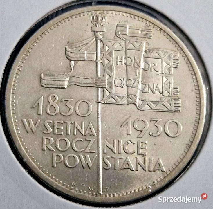 Piękne 2 x 5 Sztandar 1930 Sosnowiec sprzedam