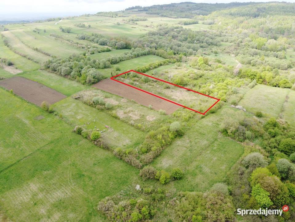 Widokowa działka Głojsce