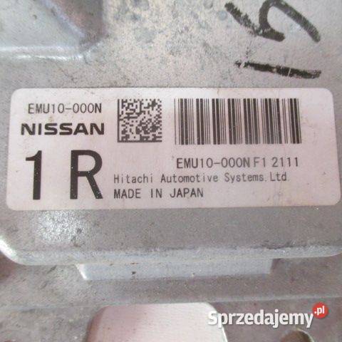 STEROWNIK SKRZYNI BIEGÓW NISSAN EMU10000N F1 Części samochodowe Rakoniewice
