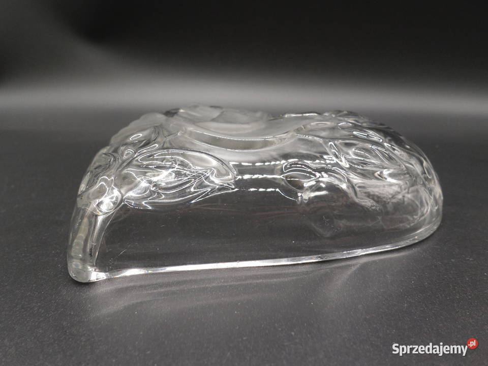 Kryształowa paterka w kształcie serca wielkopolskie Raszków