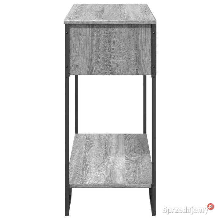 Stolik konsolowy szary dąb sonoma 100x35x745 Stoły Warszawa