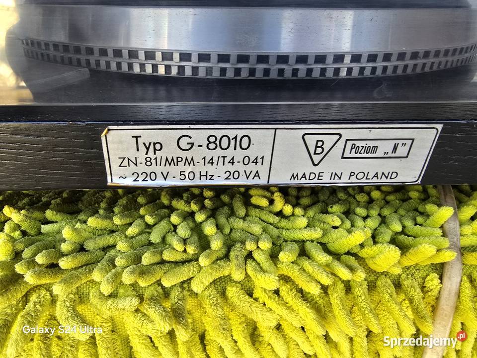 świetny polski gramofon altus p100 Chełm Śląski sprzedam