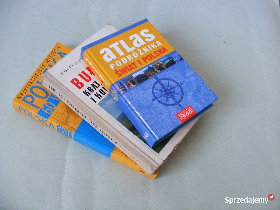 Atlas podróżnika Świat i Polska Bułgaria przewodnik dolnośląskie Oborniki Śląskie