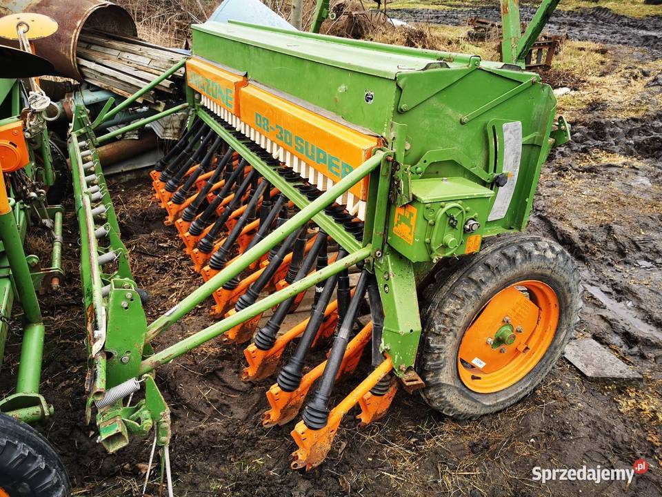 Siewnik Amazone D8 Super 3m nieuszkodzony Siewniki i sadzarki Strzyżew