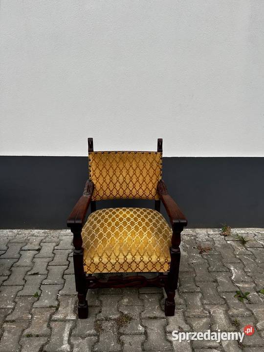 Do sprzedania dwa fotela z litego drewna Bielsko-Biała sprzedam