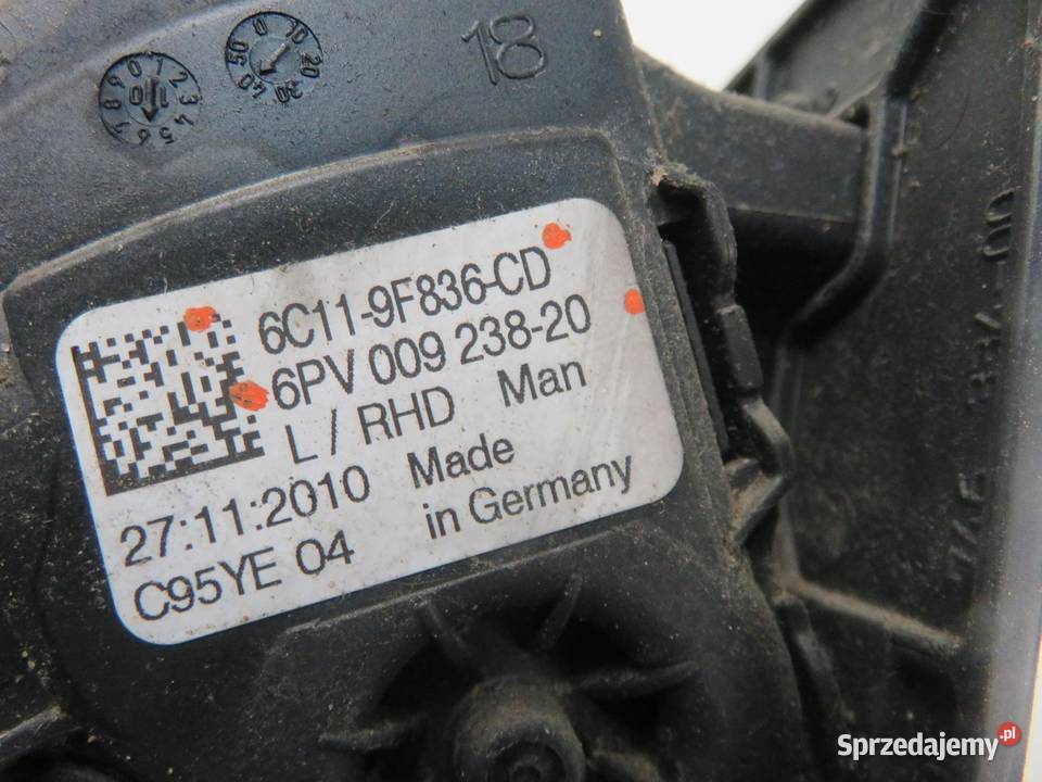 POTENCJOMETR GAZU FORD TRANSIT VI 22 TDCi małopolskie