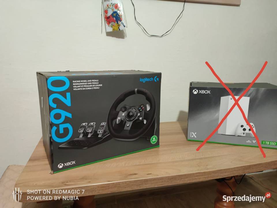 Nowiutka Kierownica Logitech G920 Pozostałe Toruń