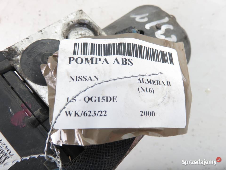 POMPA ABS NISSAN ALMERA II N16 476604M520 Układ ABS i ESP