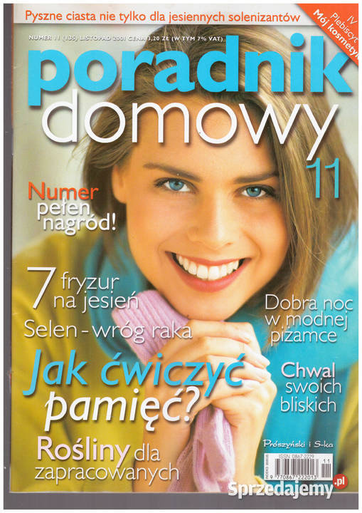 Poradnik Domowy 2001 pojedyncze numery mazowieckie