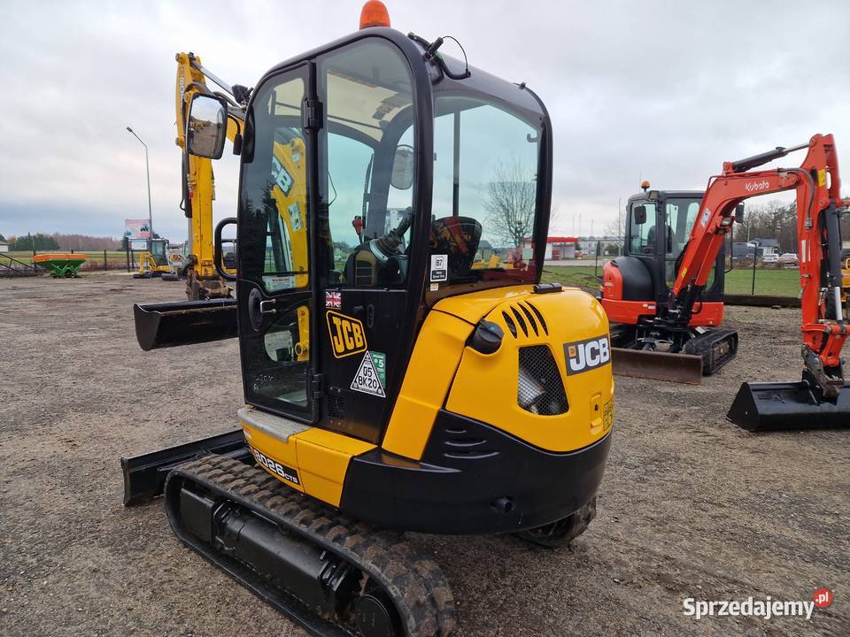 Minikoparka JCB 8026 CTS 2023r 400mtg Ryżki
