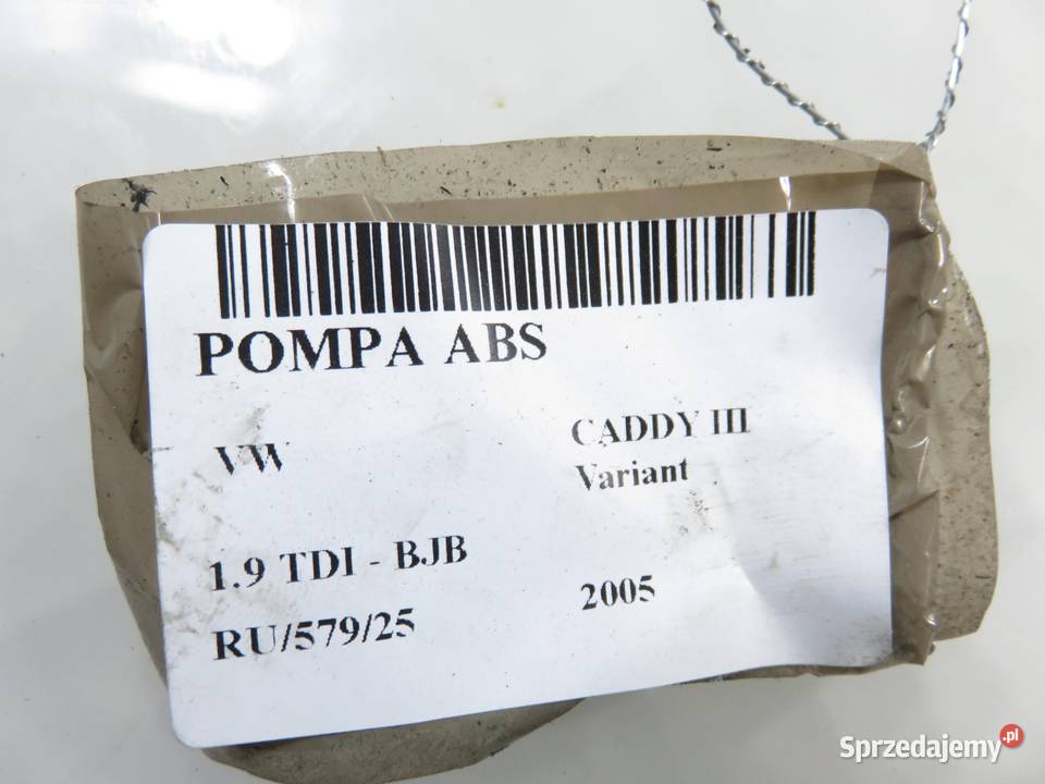 POMPA ABS VW CADDY III 2K0907379A 10097003173 Motoryzacja