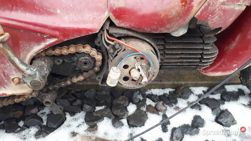 Jawa 555 do renowacji uszkodzony