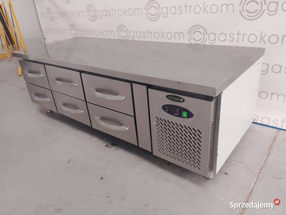 Podstawa chłodnicza z 6 szufladami Tefcold UC Wrocław